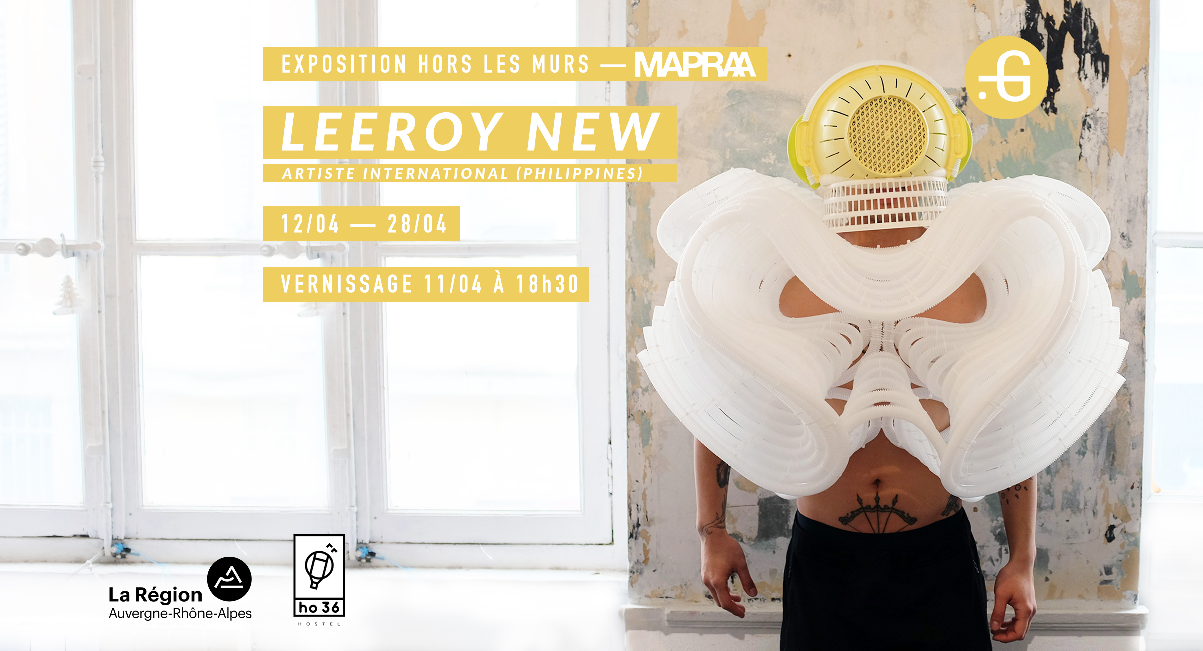 Leeroy New à la Mapraa, présenté par Taverne Gutenberg, Lyon