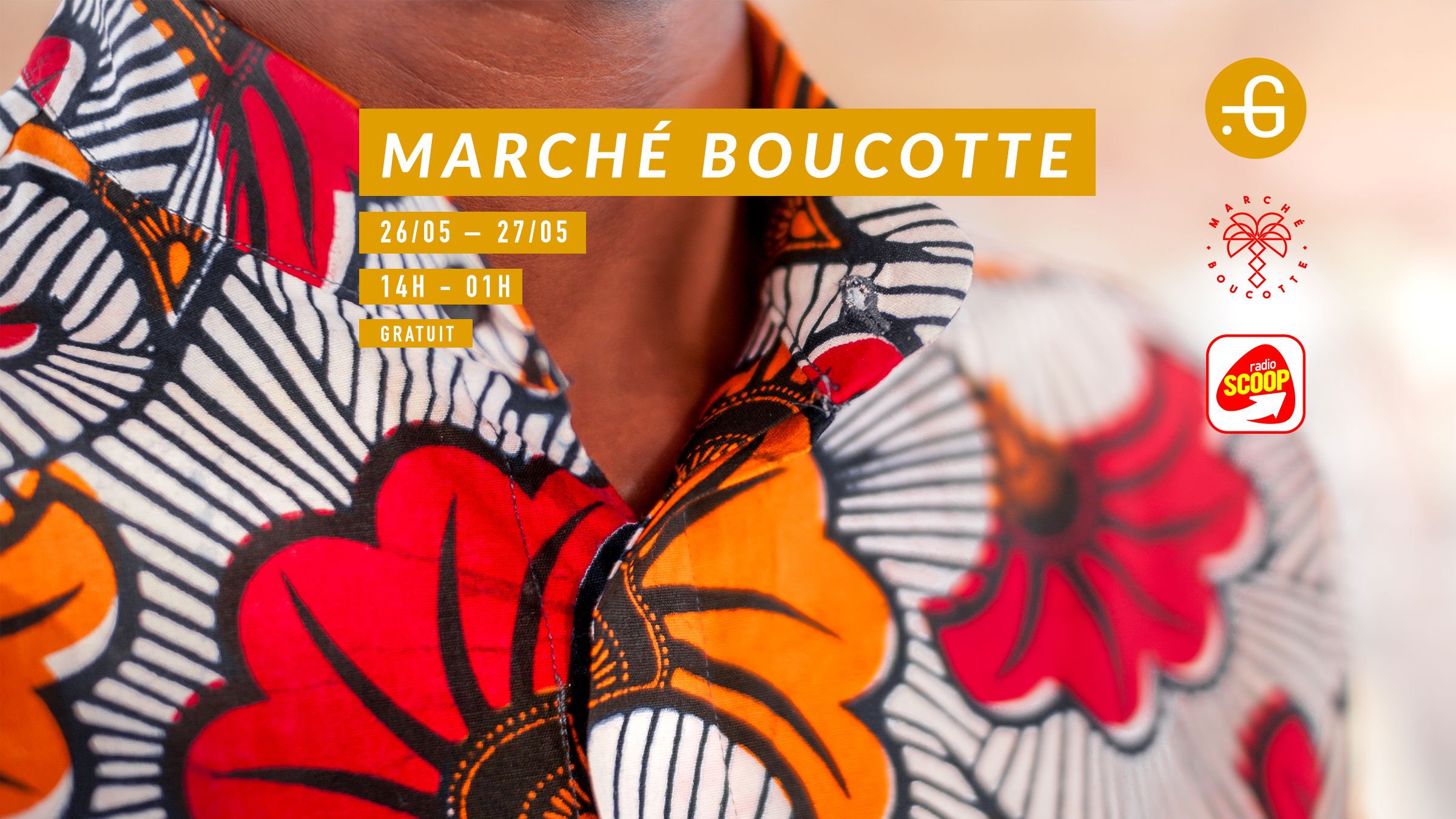 Marché boucotte, 26-27 mai 2018